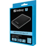 Sandberg USB 3.0 to SATA Box 2.5'' indpakning