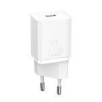Baseus Oplader Super Si PD 20W 1x USB-C Hvid