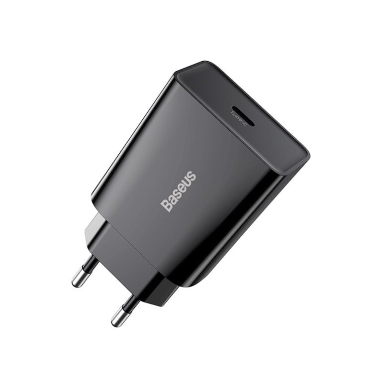 Baseus oplader Mini PD 20W 1x USB-C sort