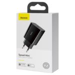 Baseus oplader Mini PD 20W 1x USB-C sort - Billede 2