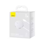 Baseus trådløs oplader Simple Mini 3, 15W, sølv, MagSafe - Billede 3