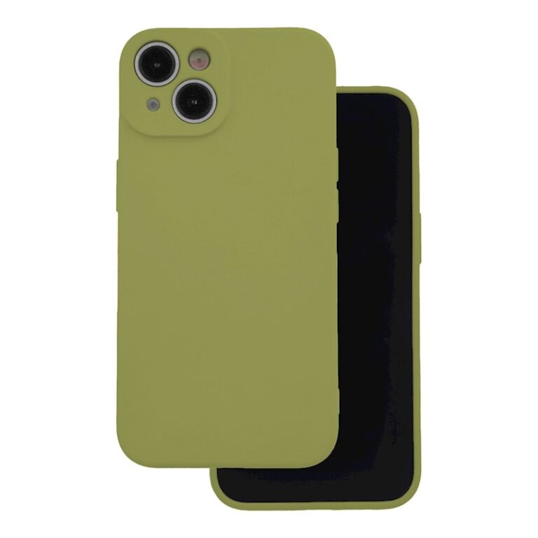 iPhone 16 Silikone Cover - Oliven