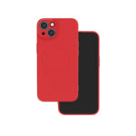iPhone 14 Silikone Mag Cover - Rød