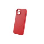 iPhone 14 Silikone Mag Cover - Rød - Billede 2
