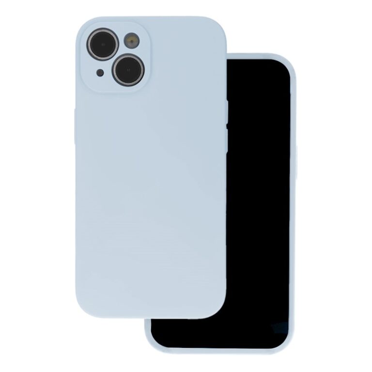 iPhone 16e Silikone Cover - lyse Blå