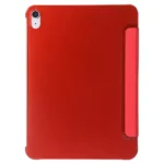 iPad 10.9 (2025/2022) Tri-Fold Etui – Rød bagside
