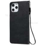 iPhone 12 Pro Max Flip Cover m. Kortholder – Sort bagside