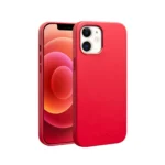 iPhone 12 / 12 Pro Silikone Mag Cover - Rød