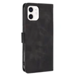 iPhone 13 Flip Cover m. Kortholder – Sort bagside