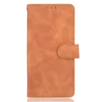iPhone 13 Flip Cover m. Kortholder – Brun front