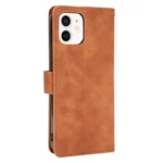iPhone 13 Flip Cover m. Kortholder – Brun bagside