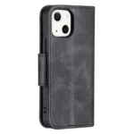 iPhone 13 Mini Flip Cover m. Kortholder – Sort bagside