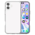 iPhone 16 Cover 1 mm - gennemsigtig bagside og front