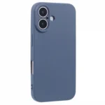 iPhone 16 Silikone Cover - Blå bagside