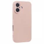 iPhone 16 Silikone Cover - Beige bagside