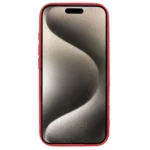 iPhone 16 Silikone Cover - Rød front