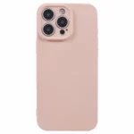 iPhone 16 Pro Silikone Cover - Beige Bagside lige