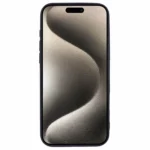 iPhone 16 Pro Silikone Cover - Sort front