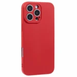 iPhone 16 Pro Silikone Cover - Rød skrå