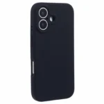 iPhone 16 Plus Silikone Cover - Sort stående