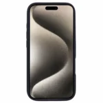 iPhone 16 Plus Silikone Cover - Sort front