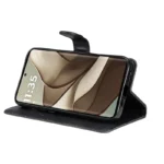 Motorola Edge 50 Neo Cover Smart Classis Flipcover - Sort - Billede 4