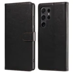Samsung Galaxy S25 Cover Smart Flipcover - Sort for og bagside