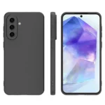 Samsung Galaxy A36 Silikone cover - Sort alle sider