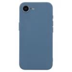 iPhone 16e Silikone Cover Blå - Bagside