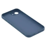 iPhone 16e Silikone Cover Blå - Liggende