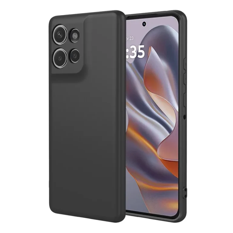 Motorola Edge 50 Neo Silikone cover - Sort