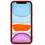 iPhone 11 Silikone Cover - Rød Front