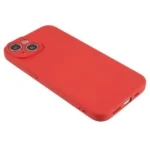 iPhone 15 Silikone Cover - rød - Billede 2