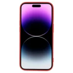 iPhone 15 Pro Silikone Cover - rød - Billede 2