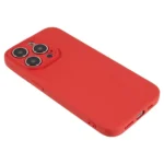 iPhone 15 Pro Silikone Cover - rød - Billede 3
