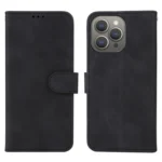 iPhone 15 Pro Max Flip Cover m. Kortholder – Sort for og bagside