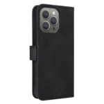 iPhone 15 Pro Max Flip Cover m. Kortholder – Sort bagside