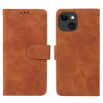 iPhone 15 Plus Flip Cover m. Kortholder – Brun