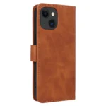 iPhone 15 Plus Flip Cover m. Kortholder – Brun