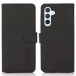 Samsung Galaxy A55 Cover Smart Velvet Flipcover - Sort