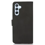 Samsung Galaxy A55 Cover Smart Velvet Flipcover - Sort bagside
