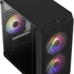AeroCool-CS-107-V2 side med glas