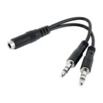 Adapter 3 Pols jack til lyd / microfon