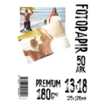 Papir, 13x18 180g Glossy Premium Foto Papir
