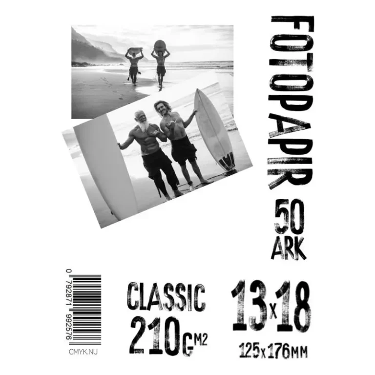 Papir, 13x18 210g Glossy Foto Papir
