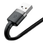 Baseus Kable USB - Lightning 1,0 m 2,4A Sort - Billede 3
