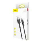 Baseus Kable USB - Lightning 1,0 m 2,4A Sort - Billede 2