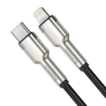 Baseus Metal kabel USB-C til Lightning 2 m Sort 20W - Billede 2