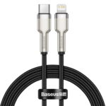 Baseus Metal kabel USB-C til Lightning 1 m Sort 20W - Billede 3