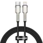 Baseus Metal kabel USB-C til Lightning 2 m Sort 20W - Billede 3